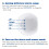 3X Kids Alarm Clock - Wake  Light Digital Clock with 7 Colors Changing, Press Control and Snooze Function for Bedrooms 4