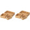 6X Wicker Baskets for Organizing 3Pack, Large and Small Wicker Storage Baskets Set, Hand Woven Baskets for Storage 2