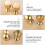 8X Egg Cups Set Stainless Steel Eggs Hard Boiled Eggs and Soft Tray Tool Holders Kitchen, Gold 3