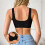 Seamlessly Back Smoothing Wireless Bra With Four Row-Brown L 11