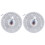2X Led Ceiling Light Module Light Source 36W Round High Brightness Lighting Indoor Ceiling Light Cold White 2