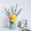 72 Pieces of Eucalyptus Stems Artificial Eucalyptus Leaf Stems True Gray Green Touch Leaf Branches 4