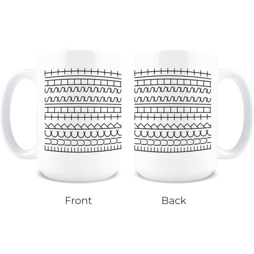 Hidden Message Coffee Mug, Coffee Mug, 15 Oz Ceramic Cup 2