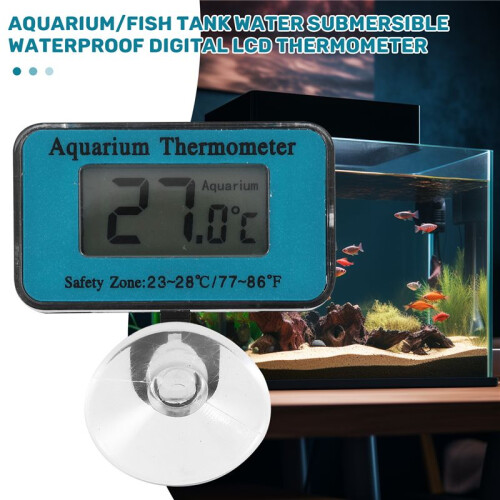 Acquario Termometro digitale LCD sommergibile impermeabile 1
