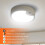 Motion Sensor Ceiling Lights Battery Powered Indoor / Outdoor LED Ceiling Lights for Corridor Laundry Room 3