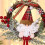 2X Corona de Navidad Artificial Papá Noel (Pequeña) 6