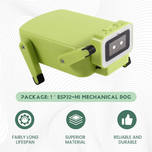 For ESP32 C3 Servo AI Voice Chat Robot ESP32-Hi Mechanical Dog Development Board Support Xiaozhi, Programmable STEM, 1PC 2