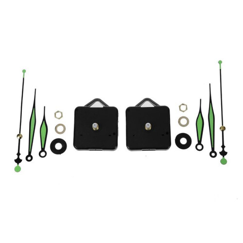 8Pcs Luminous Quartz Clock Spindle Movement Mechanism Repair Tool Kit 2