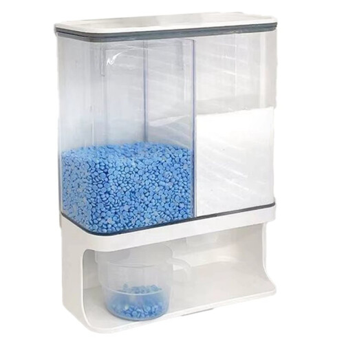 2X Wall Mounted Laundry Detergent Dispenser - Versatile Storage for Laundry Scent Boosters with Included Cups 1