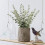 72 Pieces of Eucalyptus Stems Artificial Eucalyptus Leaf Stems True Gray Green Touch Leaf Branches 6