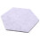 15Pcs/Set Hexagon  Board Hexagonal  Wall Sticker 3D Decorative Home Message Board Baseboard Gray Yellow Series 4