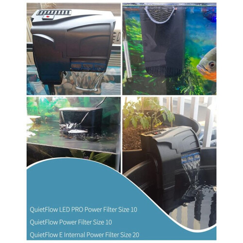 6Pcs Suitable for Aqueon Fish Tank Aquarium Filter Replacement Activated Carbon Filter Elements(M) 2