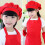 Set Grembiule Cappello Cuoco 36 Pezzi per Bambini, Grembiule Bambino E Bambina, Cotone Regolabile 3