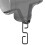 3X Rain Chain Gutter Adapter, Black V-Shaped Rain Chain Adapter with S-Shaped Hook, Rain Chain Hook 9
