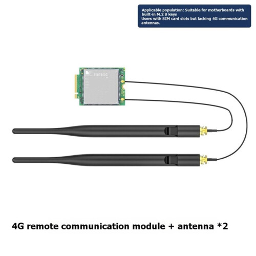 SIM7600G-H M2 LTE Cat.4 Module SIM7600G-H-M.2 4G LTE Cat-4 Module with GNSS Global Coverage for IoT M2M Applications 2