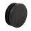 12Pcs Plastic Blanking End Cap Pipe Tube Insert Plug Cover 40mm Black 5