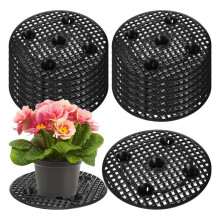 15 Peças Elevadores de Vaso de Planta, Suportes de Vaso de Plástico, Elevadores de Plantas para Proteção de Piso Interno e Externo