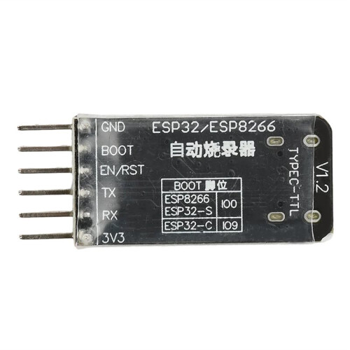 ESP32 USB-to-Serial Programming Module USB-to-TTL Module Automatic Downloader Module ESP8266 Programmer Type-C Interface