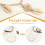Bohemian Zwarte Shell Body Leg Chain Elastische Beenversiering 6