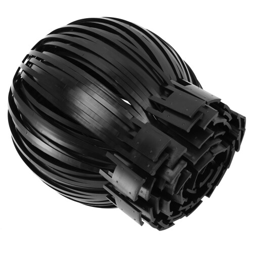 12PCS Gutter Guard Downspouts Filter Strainer Preventing Leaf Debris Branches Roof Moss From Clogging the Pipes 2