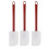 9Pack Espátulas de Silicone Resistente Ao Calor, Espátula de Silicone, Espátula de Raspador de Borracha 10 Polegadas, Uso de Cozinha A 2