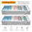 Foldable Under Bed Bags Large Under Bed Storage Boxes Thick Breathable Underbed Clothes Storage Bags Zippered Organizer 2