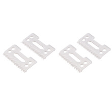 New 4Pcs 28 Teeth Zirconia Ceramic Clipper Blade for Senior Clipper