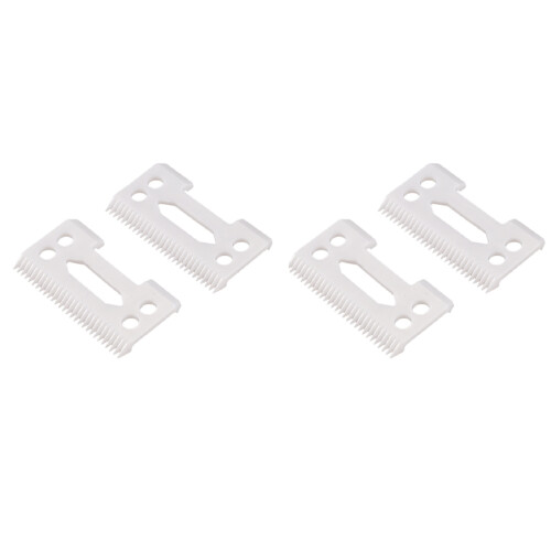 New 4Pcs 28 Teeth Zirconia Ceramic Clipper Blade for  Senior Clipper
