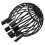 12PCS Gutter Guard Downspouts Filter Strainer Preventing Leaf Debris Branches Roof Moss From Clogging the Pipes 6