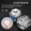 Bathroom Faucet Knobs Replacement, Bathtub Faucet Handles 1 Pair Hot and Cold 2 Knobs for Delta LDR Delex Peerless 5