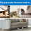 2X Under Couch Blocker, Thicker Under Sofa Furniture Blocker - Stop Things Going Under Sofa Couch or Bed, B 9
