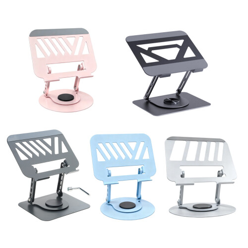 Support de tablette pliable support d'ordinateur Portable-Rose 2