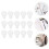 15St Make-Up Kwast Protector Wit, Voor Thuis En 7