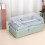 2X 3-Layer Plastic Dividing Storage Box  Organizer and Storage with Adjustable Spacers Portable Handled Organizer 9