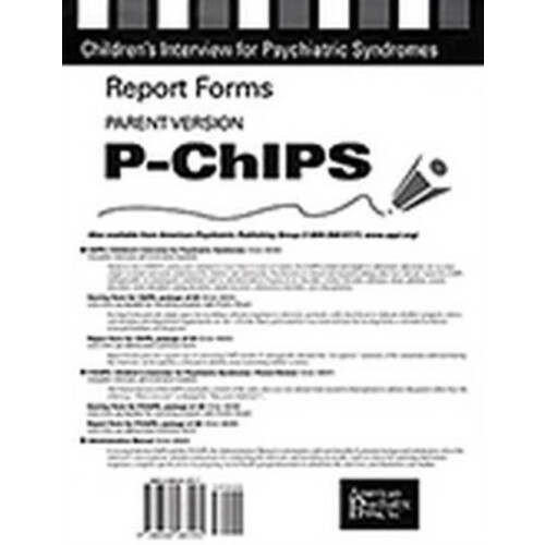 Report Forms for PChIPS by Elizabeth B. Weller Paperback Book