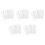 50x Humidifier Filter Replacement Cotton Sponge Stick for Usb Humidifier Aroma Diffuser Mist Maker Air Humidifier 1
