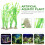 8St Aquarium Decoratie Gras, Realistisch En 4