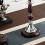 Freestanding Wine Glass Rack,Countertop Stemware Rack with 6 Hooks,Metal Organizer for Home Kitchen Bar,Table Top 7