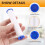 5 Piece Hand Shower Filter Core Bathroom Bathtub Shower Filter Core Water Purifier 5