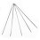 110 Pcs / Set Metal Sewing Needle Embroidery Mending 3