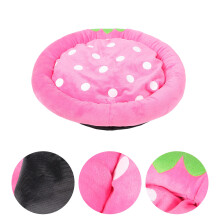 1Gezellig Hondenkussen Watermeloenkleur Kleine En Puppy's