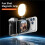 Magnetic Phone Camera Grip + Selfie Light Bundle Kit Wireless Shutter Handle Grip Selfie Stablizer with 1/4 Cold Shoe 3