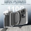 Magnetic Phone Camera Grip + Selfie Light Bundle Kit Wireless Shutter Handle Grip Selfie Stablizer with 1/4 Cold Shoe 5