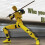 Robot Action Figure, 3D Printed with Full Articulation for Stop Motion Animation Yellow 6