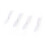 4 witte rotorbladen / voor , , 5