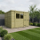 11 x 7 Pent Shed Tanalised (Single Door, With Windows) 1