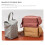 1Handheld Makeup Bag Draagbare Cosmetictas Voor 5