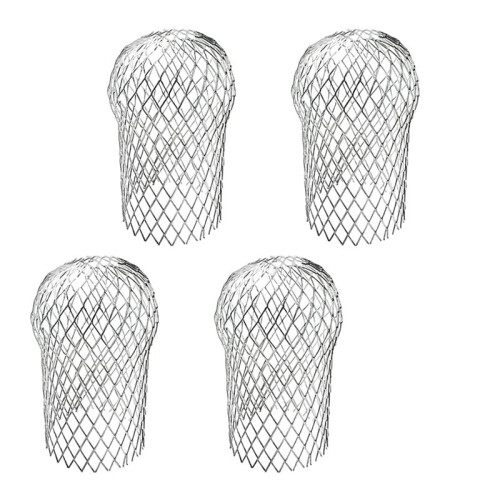 20 Pcs Gutter Downspout Guards 3.5 Inch Aluminum Leaf Filter Strainer Expandable Gutter Downspout Protector 1