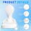 8 Pack Stick  Battery Operated Light Bulb, Closet Light Bulb, Self Adhesive Wall Mounted Light Fixture with Pull Chain 5