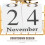 Creatieve Desktop Kalender Goud Elegante Versiering 4